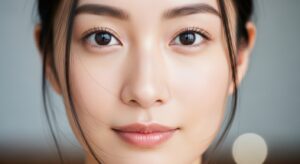 蒙古襞　見分け方