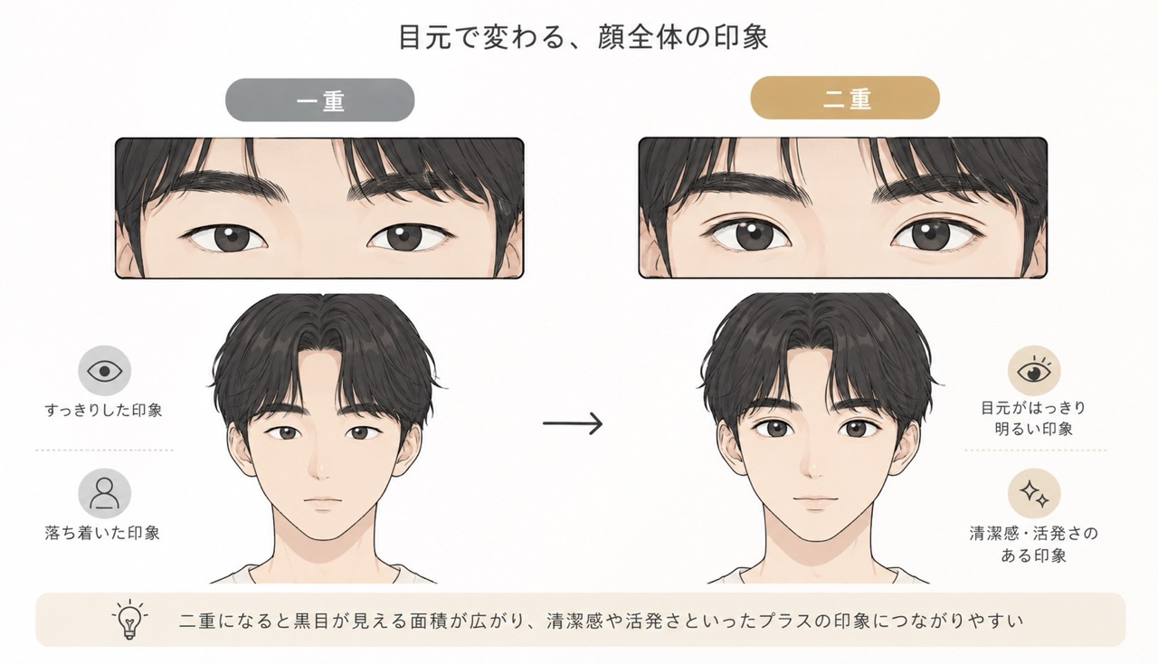 目元の印象が顔全体の評価を左右する理由